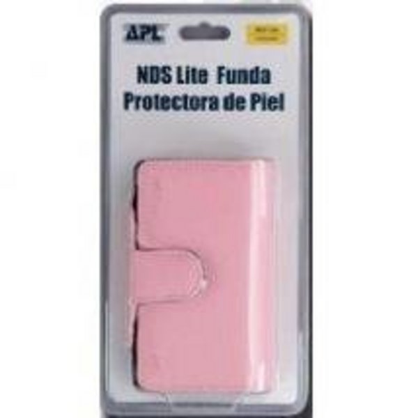 FUNDA DE PIEL ROSA NDSL APLISOFT